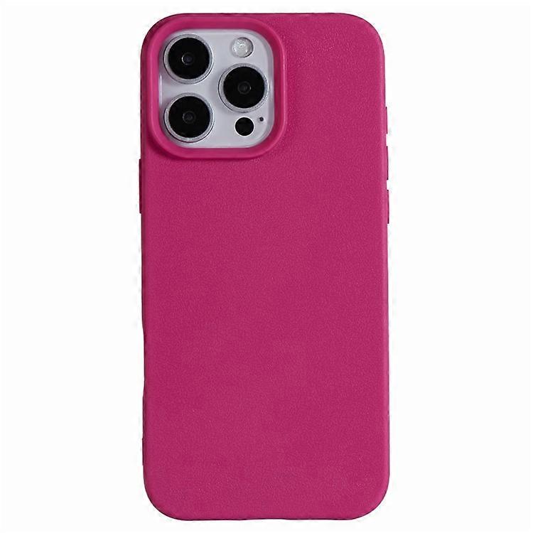 Compatible For iPhone 16 Pro Case Litchi Texture TPU Shockproof Phone Cover