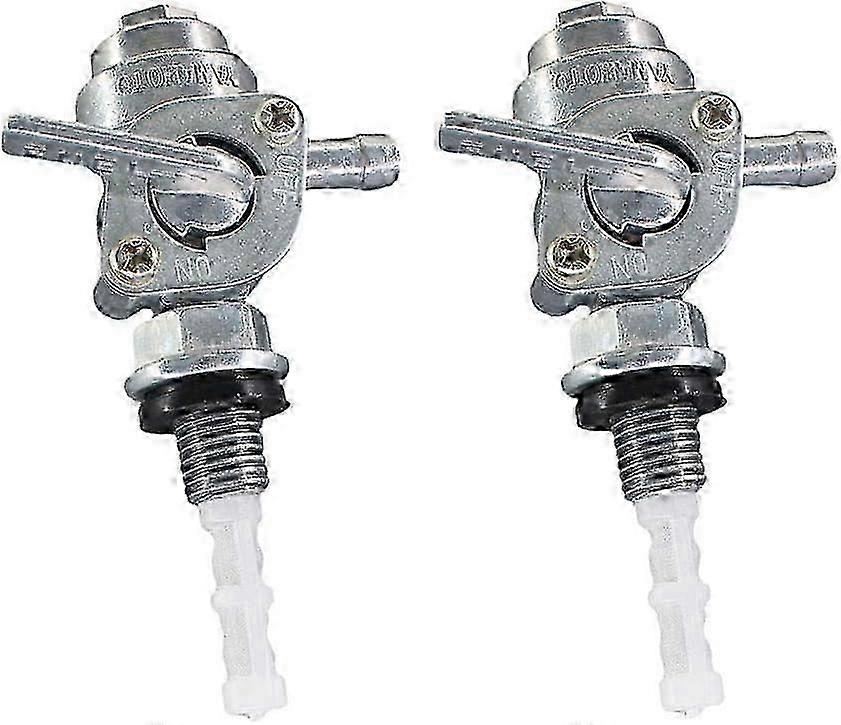 2x Universal Fuel Valve M10 x 1.25 for Motorcycle Generators