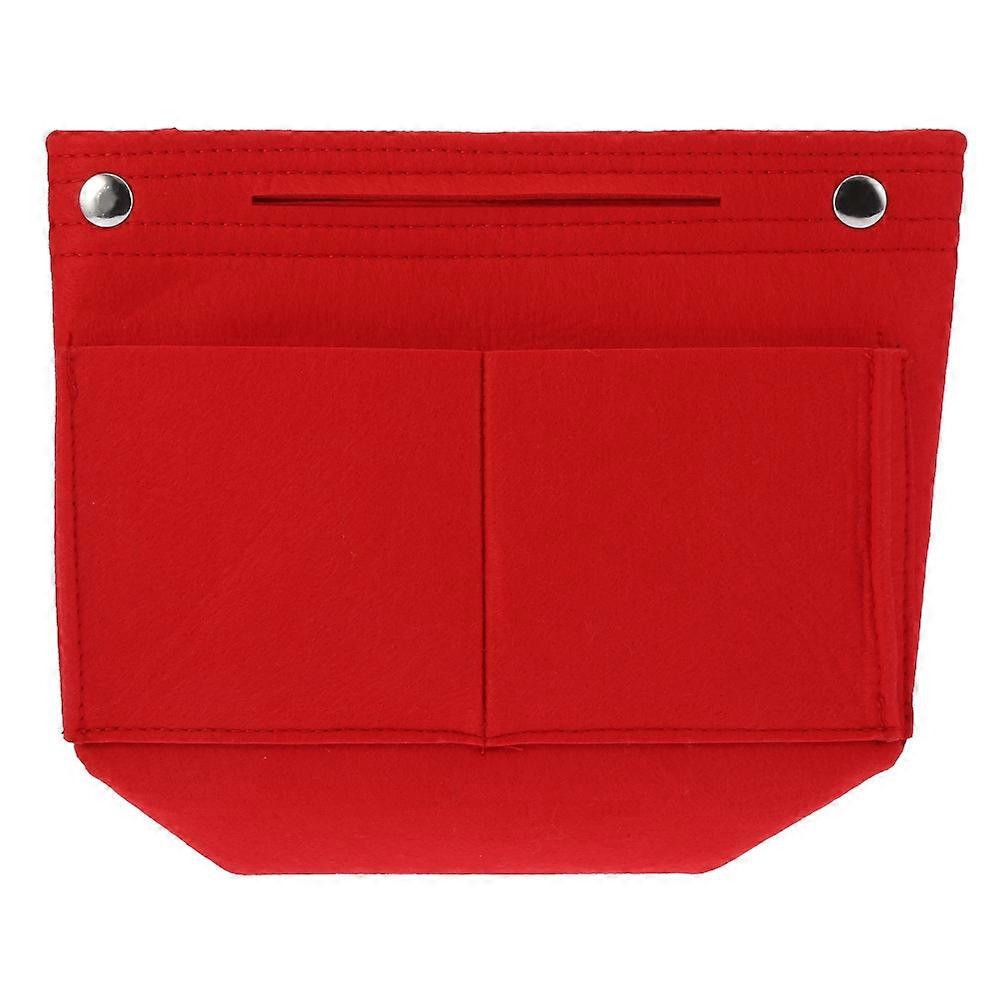 Felt Insert Bag Purse Organizer Multi Pocket for Phone, Cosmetics, and Accessories - Durable, Versatile, Compact Design