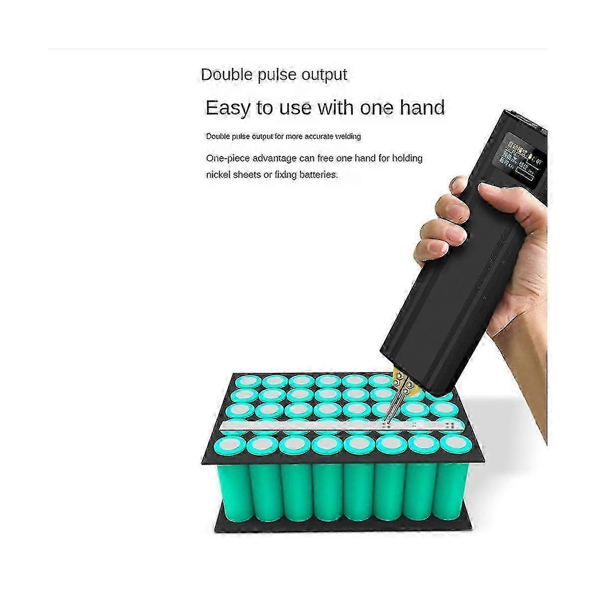 Portable Handheld Battery Spot Welding Machine Color Screen Digital Display 18650 Lithium Battery S