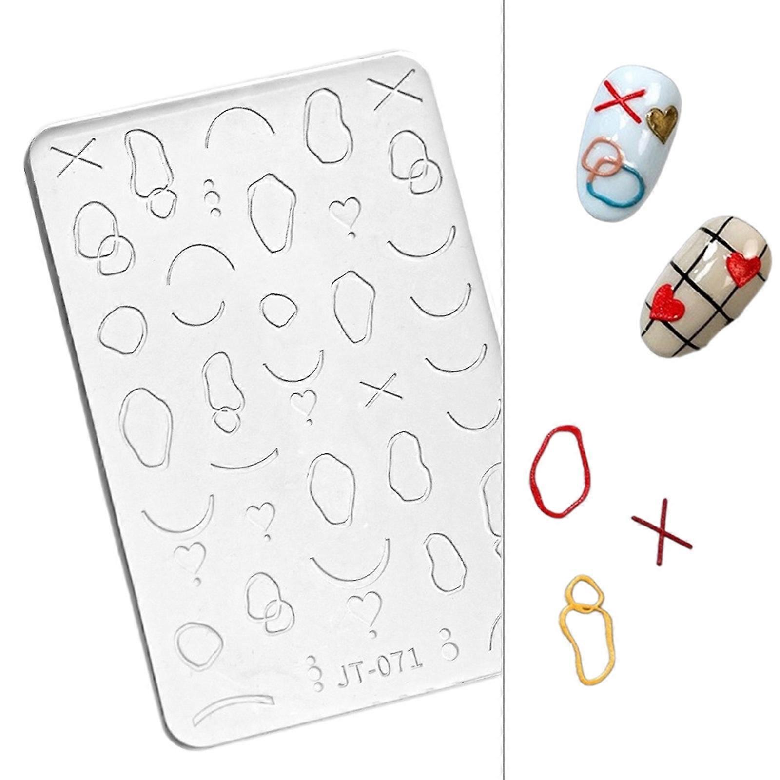 3Dシリコンネイルアートモールド美しい蝶ネイルアートDIYネイルデコレーションネイルアートテンプレートのためのツールモールド