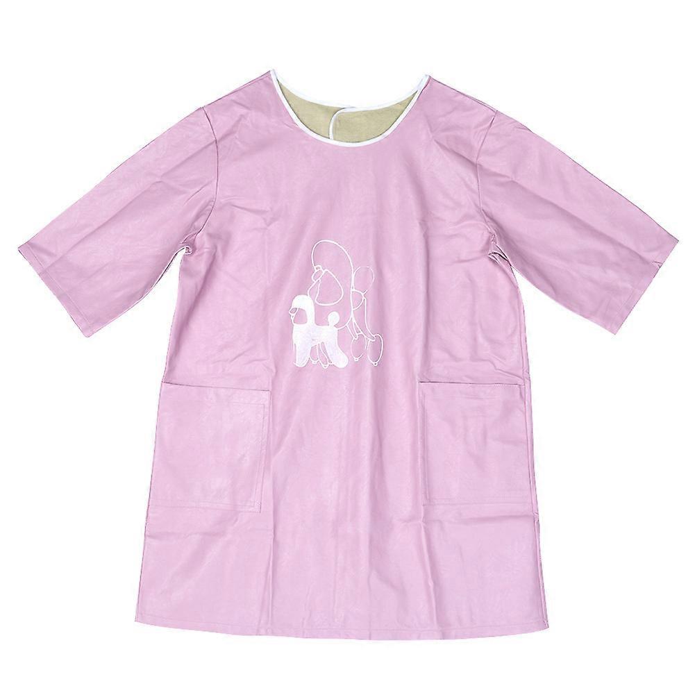 Pet Grooming Apron for Dogs and Puppies, Waterproof Bathing Suit with Half Sleeves, Adjustable Size and Durable Material