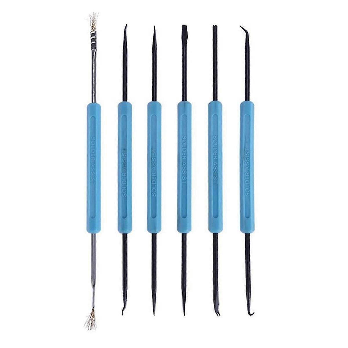 6-Piece Welding Aid Kit Electronic Circuit Board Auxiliary Welding Tool Circuit Board Welding Combi