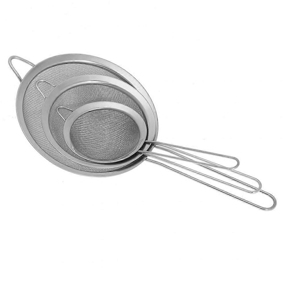 Kinghoff set of 3 kitchen strainers 10cm 14cm 18cm KH3412