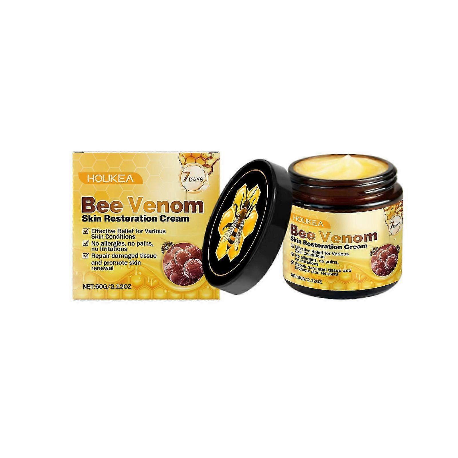 1-3x Bee Venom Repair Cream, Bee Venom Skin Restoration Cream, Bee Venom Comprehensive Cream, Bee Venom Anti-Wart Serum για όλους τους τύπους δέρματος
