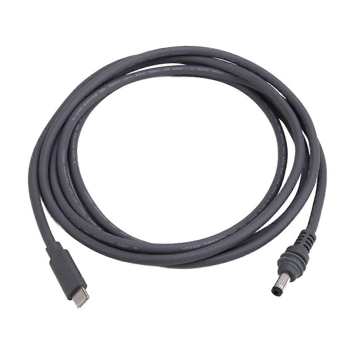 For 2M USB-C to DC Power Cable Waterproof, USB-C Input Compatible with Gen3 Mini