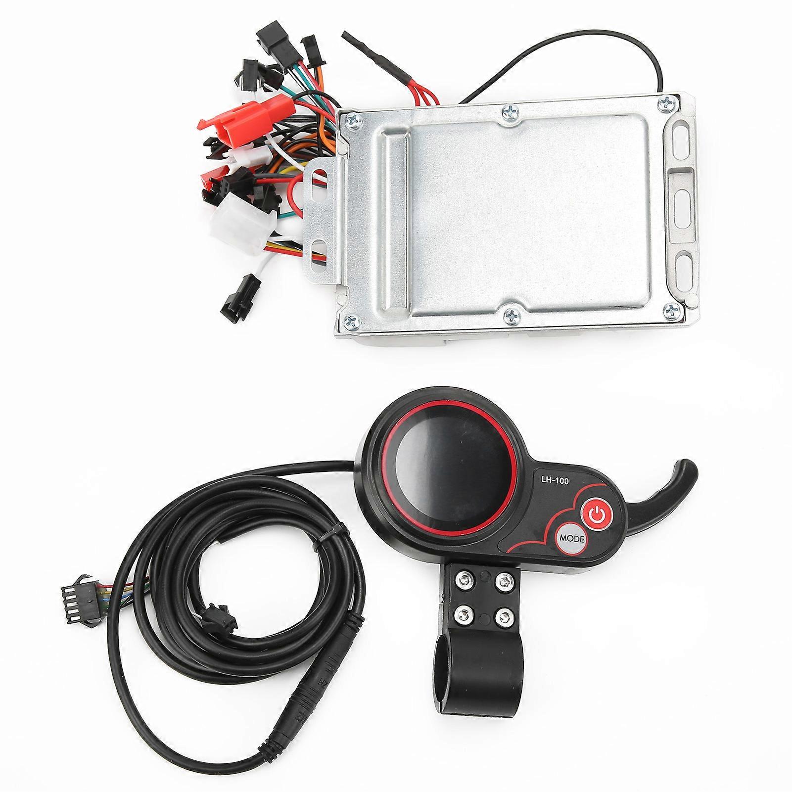 Electric Bike 34V/48V 500W Motor Brushless 3 Mode Sine Wave Controller with LCD Display Control Panel and Shift Switch