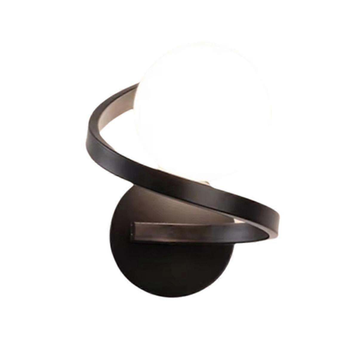 Black Copper Indoor Bedroom LED Wall Lights with Bulb for Bedside