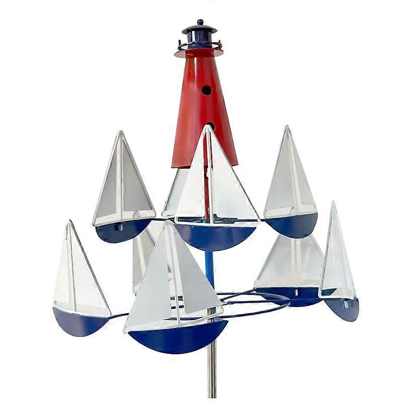  Art Wind Sculpture, Nautical Wind Sculpture Decor for Yard