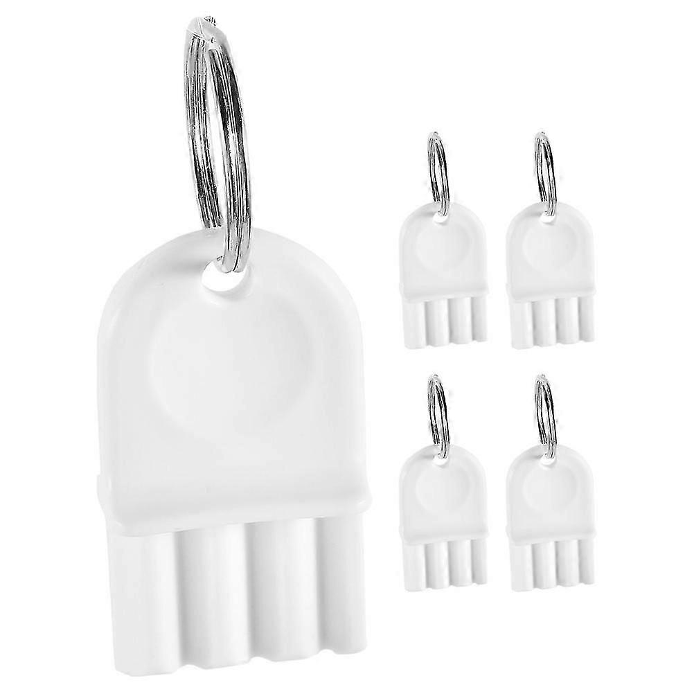 1 Set Tissue Dispenser Key Paper Dispenser Keys Replacement Toilet Paper Towel Dispenser Keys