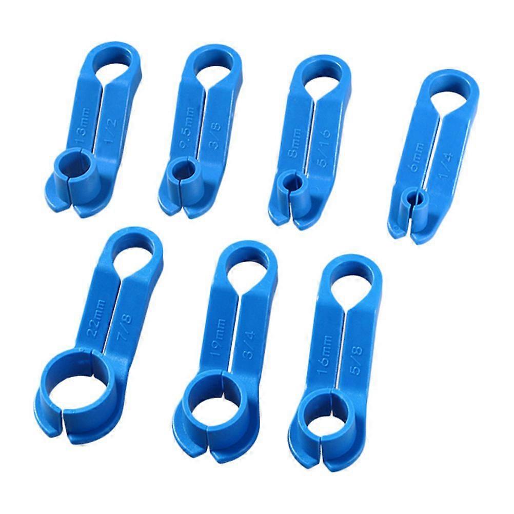 7 stks Auto Airconditioner Fluor Pijp Verwijdering Tool Brandstofleiding Disconnect Tools