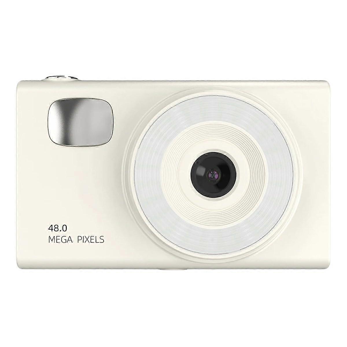 Digital Camera Compact Small 16X Zoom Video Recorder for Teens Beginners Vintage Design Lightweight Portable