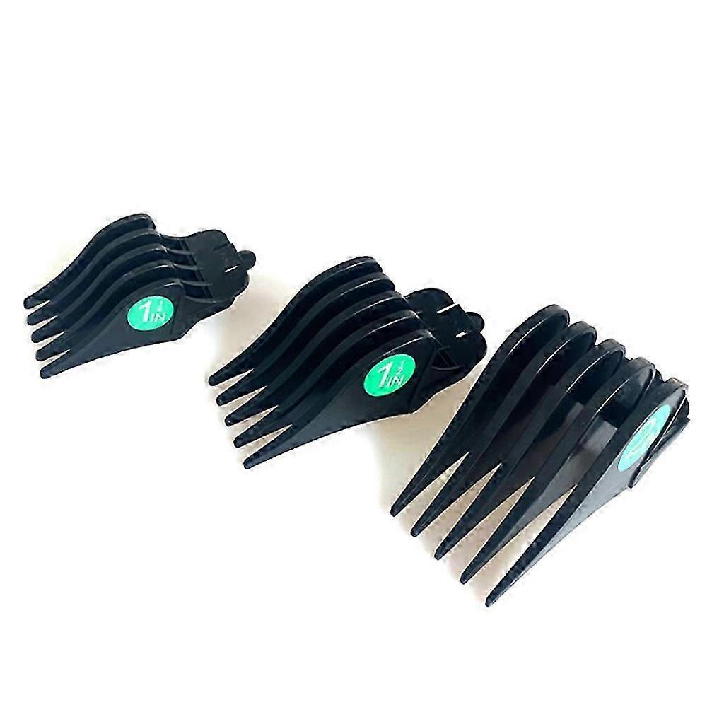 3PCS Professional Hair Clipper Combs Guides Fits All Full Size Hair Clippers