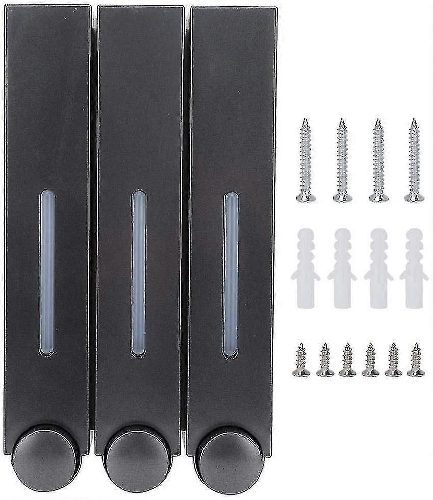 消毒剤ディスペンサー、壁掛けシャワー液体石鹸ディスペンサー3ヘッド