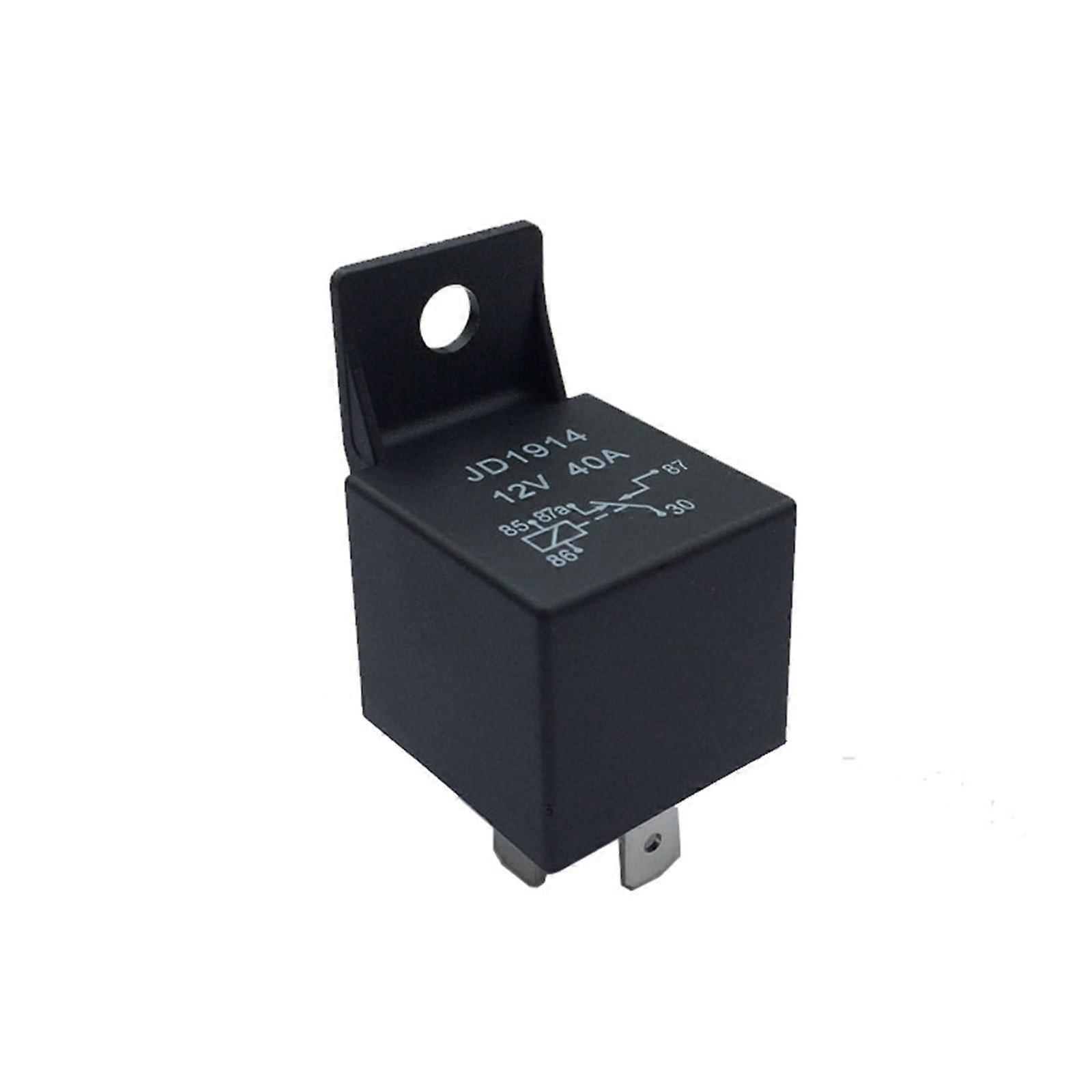 12V 5 Pin 40A Daytime Running Light Relay for Car Air Conditioner Modification PR40A12 Compatible with Automotive Systems
