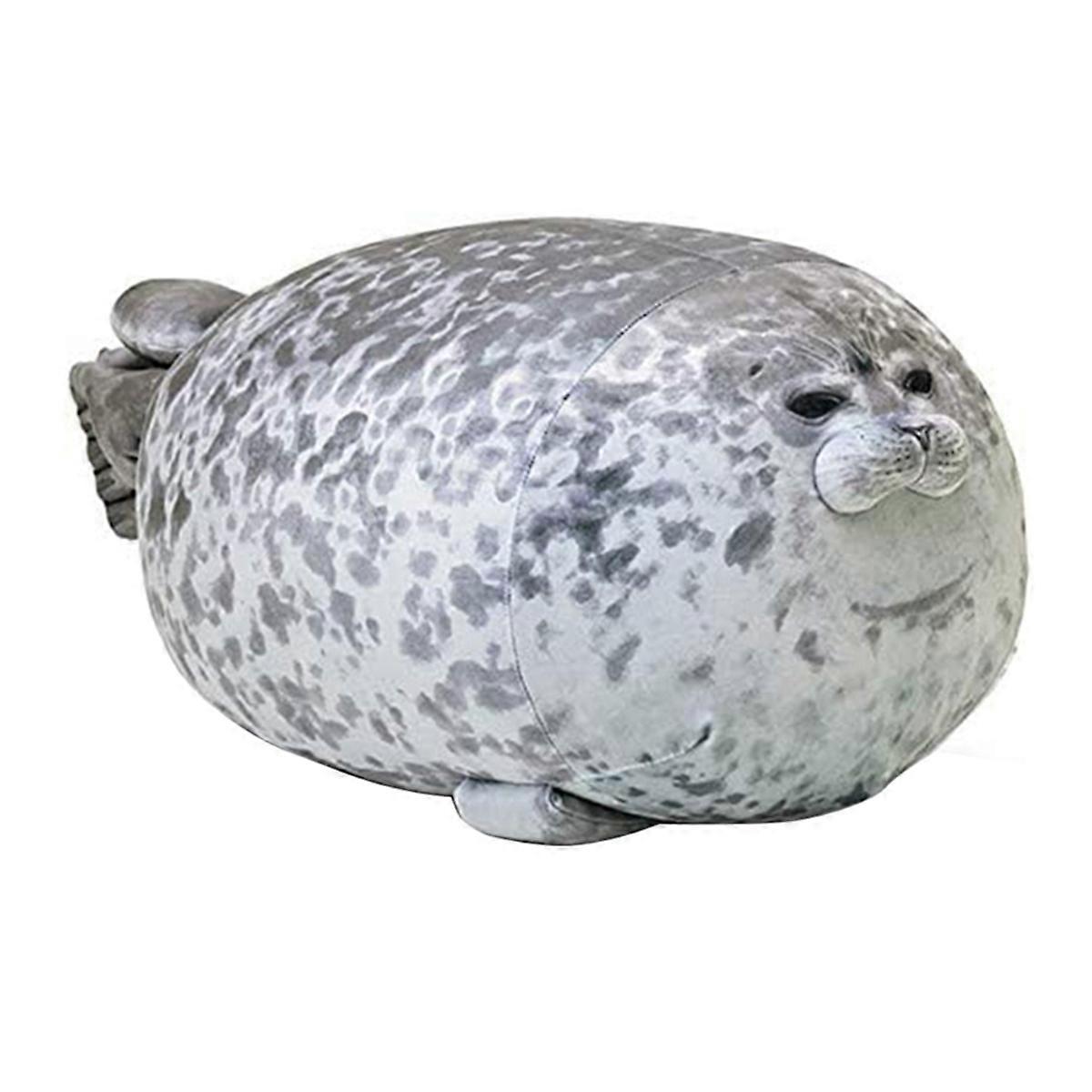 Chubby Blob Seal Pillow,Stuffed Cotton Plush Animal Toy