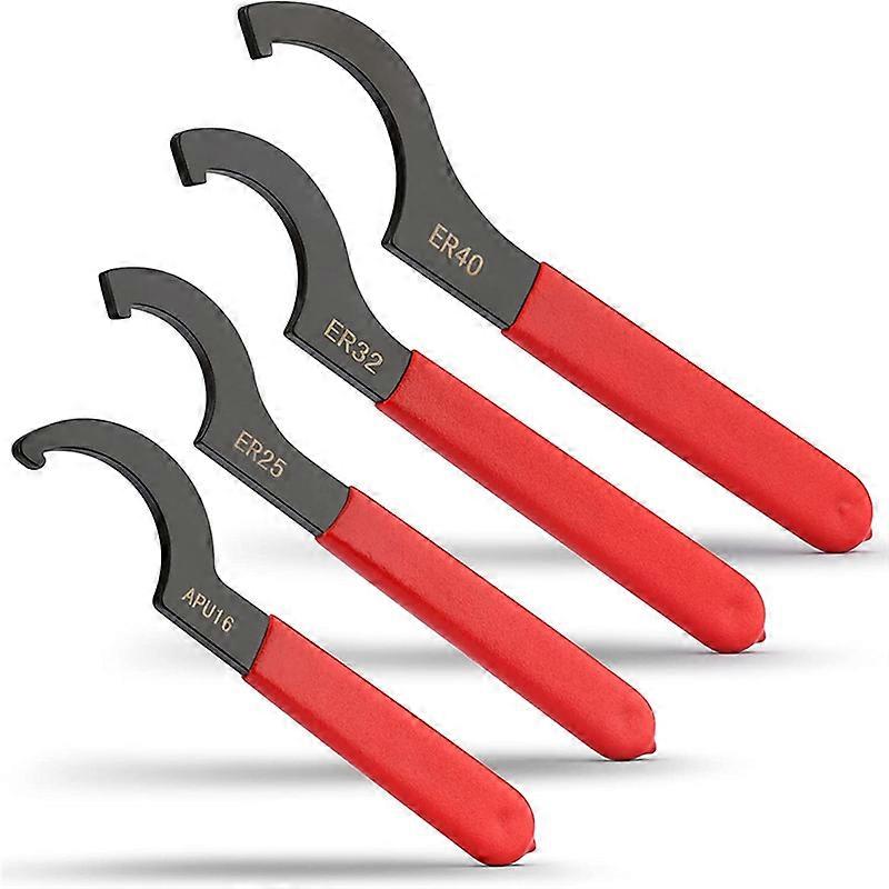 Coilover Wrench Spanner, 4PCS Non-Slip Spanner Wrench Set