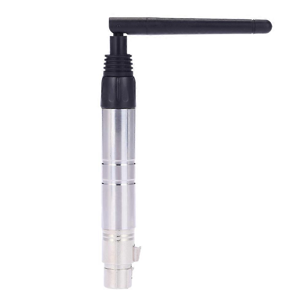 23DBM High Power 1000M Ultra Long Distance 2.4G ISM DMX512 Wireless Female XLR Receiver Lighting Controller with Antenna for LED Stage PAR Effect Lamp