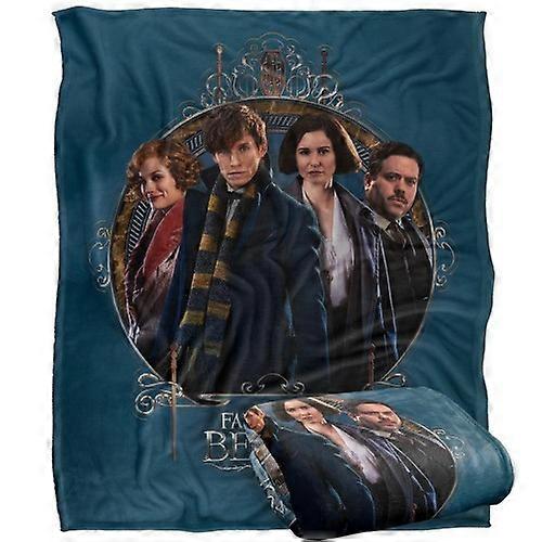 Fantastic Beasts Group Shot Blanket