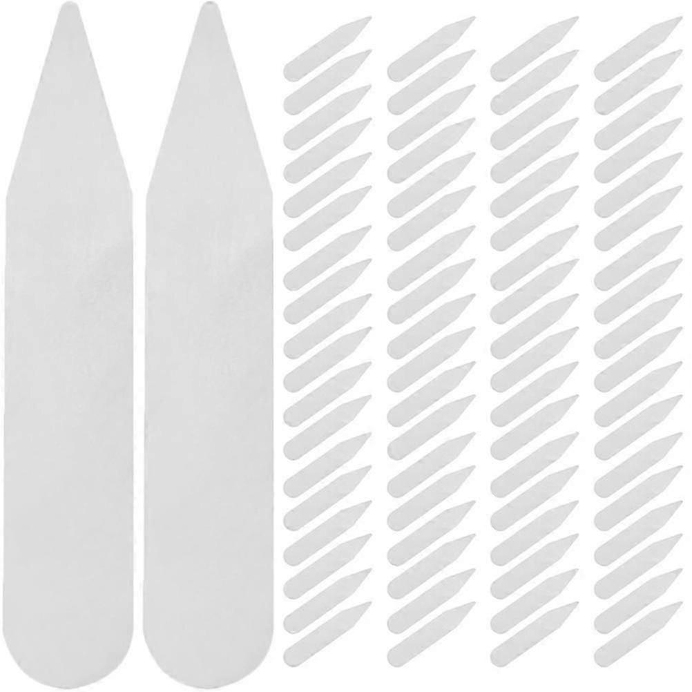 200 قطع قميص طوق إدراج قميص طوق دعم طوق يبقى واقيات طوق للقمصان الرجالية