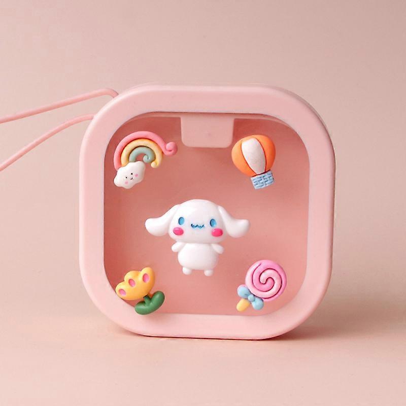 Retainer Storage Box Portable Lightweight Cartoon Cute Multifunctional Denture Retainer Case