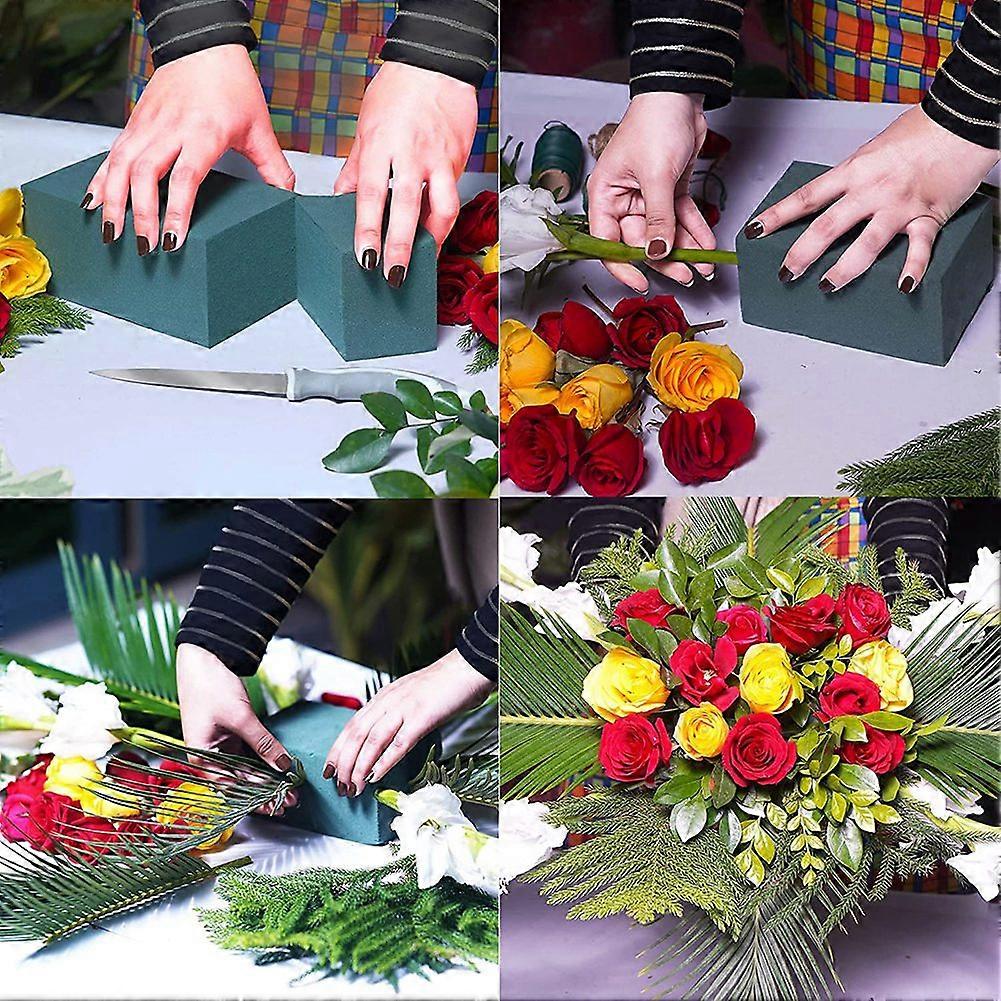 8 Pack Dry and Wet Floral Foam Blocks for Wedding,