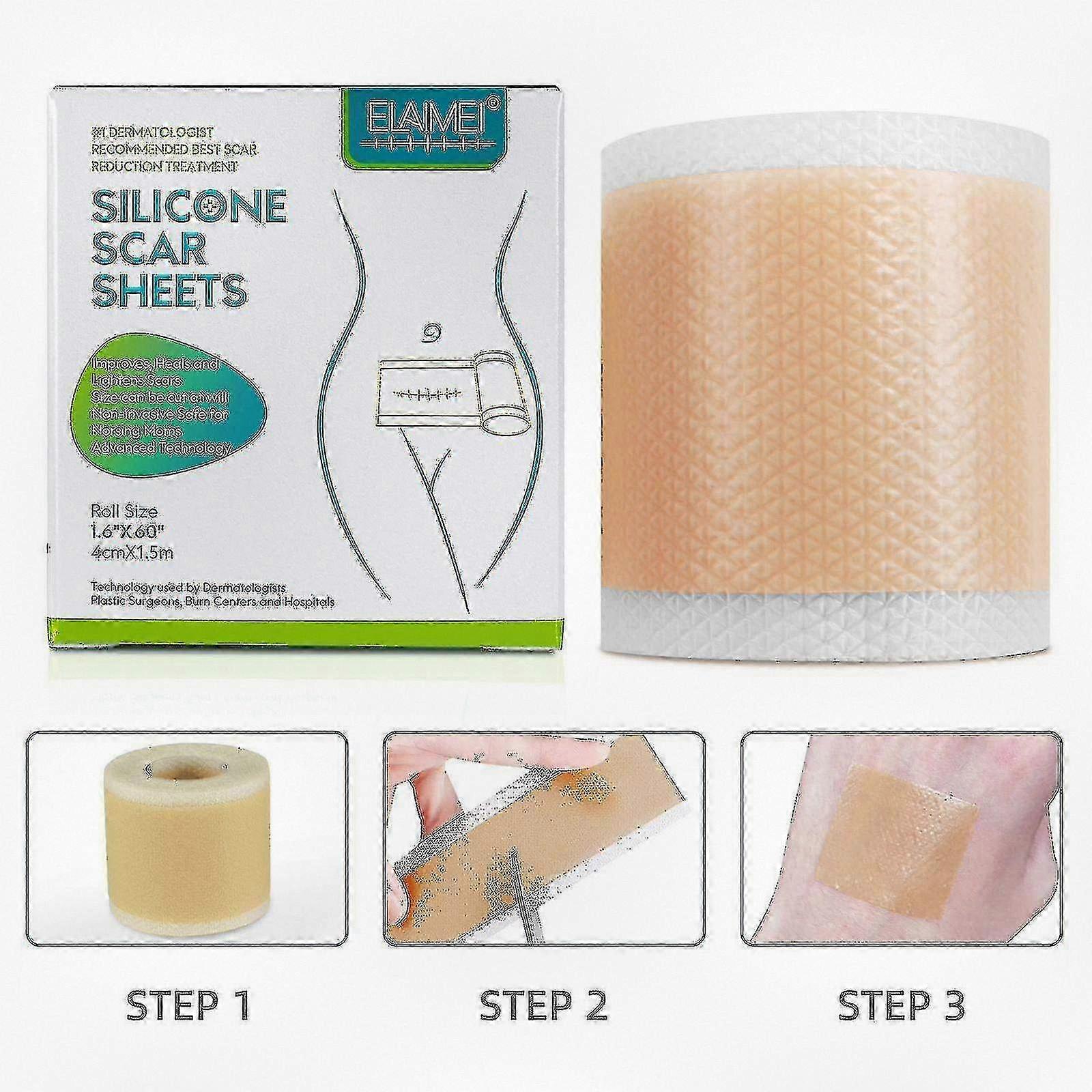 Easy-Tear Silicone Stickers Tape Roll - High Grade Quality for Various Uses and Applications