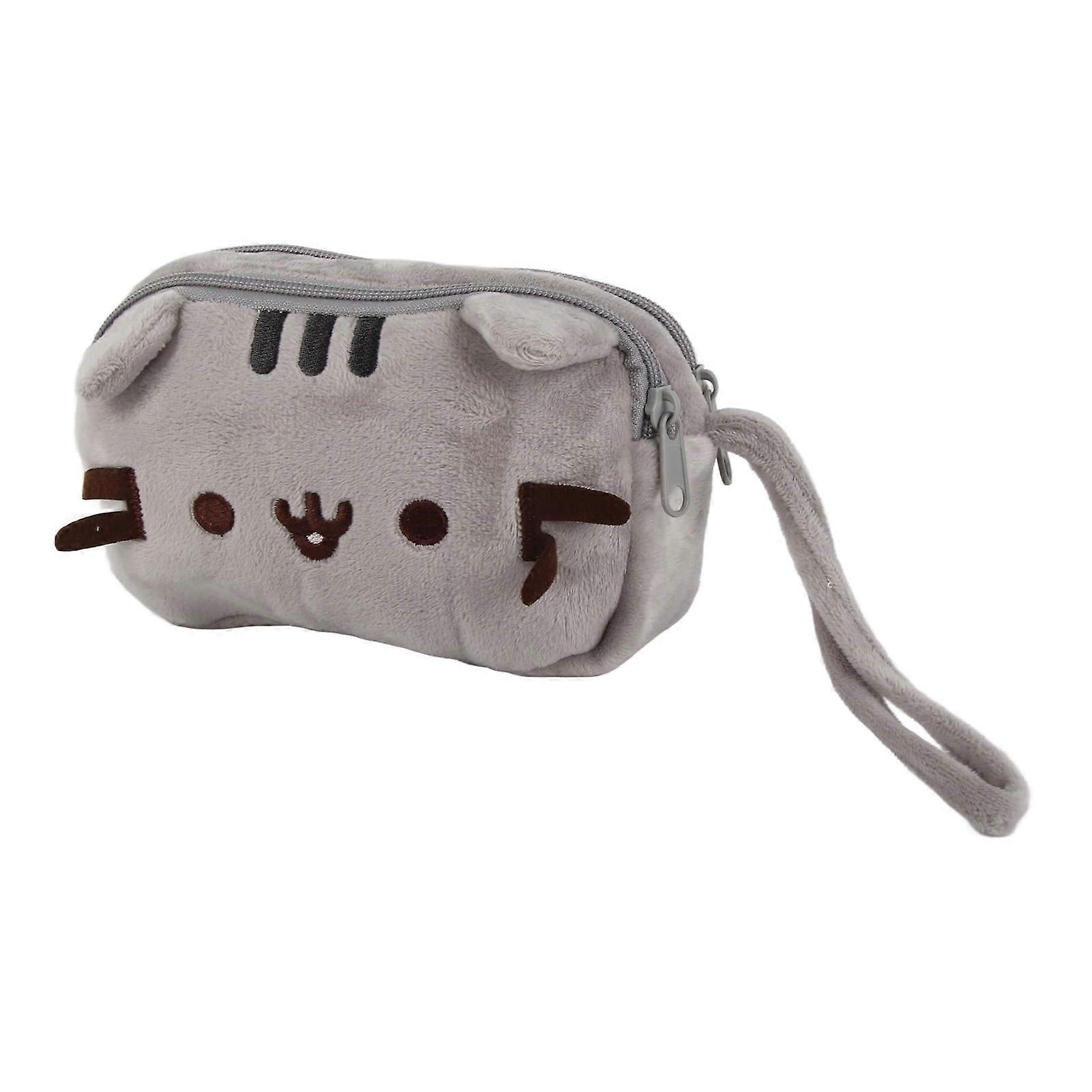 Kitten Toiletry Bag - Cute Cat Print Soft Makeup Bag for Travel, Office, and Daily Use, Multi-Purpose Organizer
