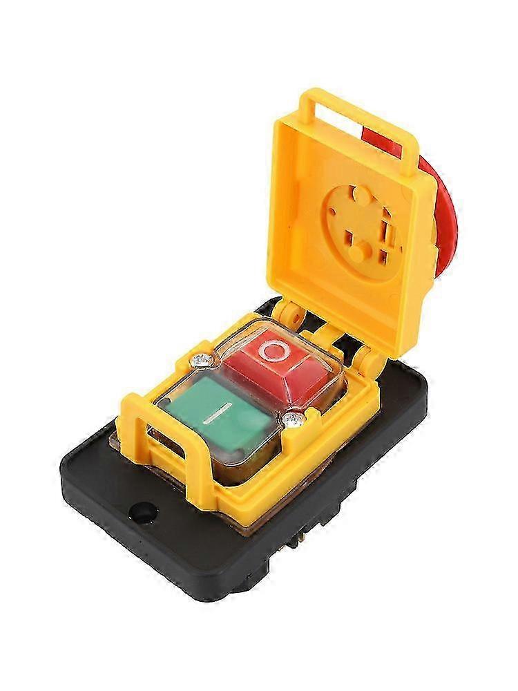 For KJD18 Pushbutton Switch with Waterproof Features 7 Pins for Electromagnetic Control in Industrial Settings at 400V