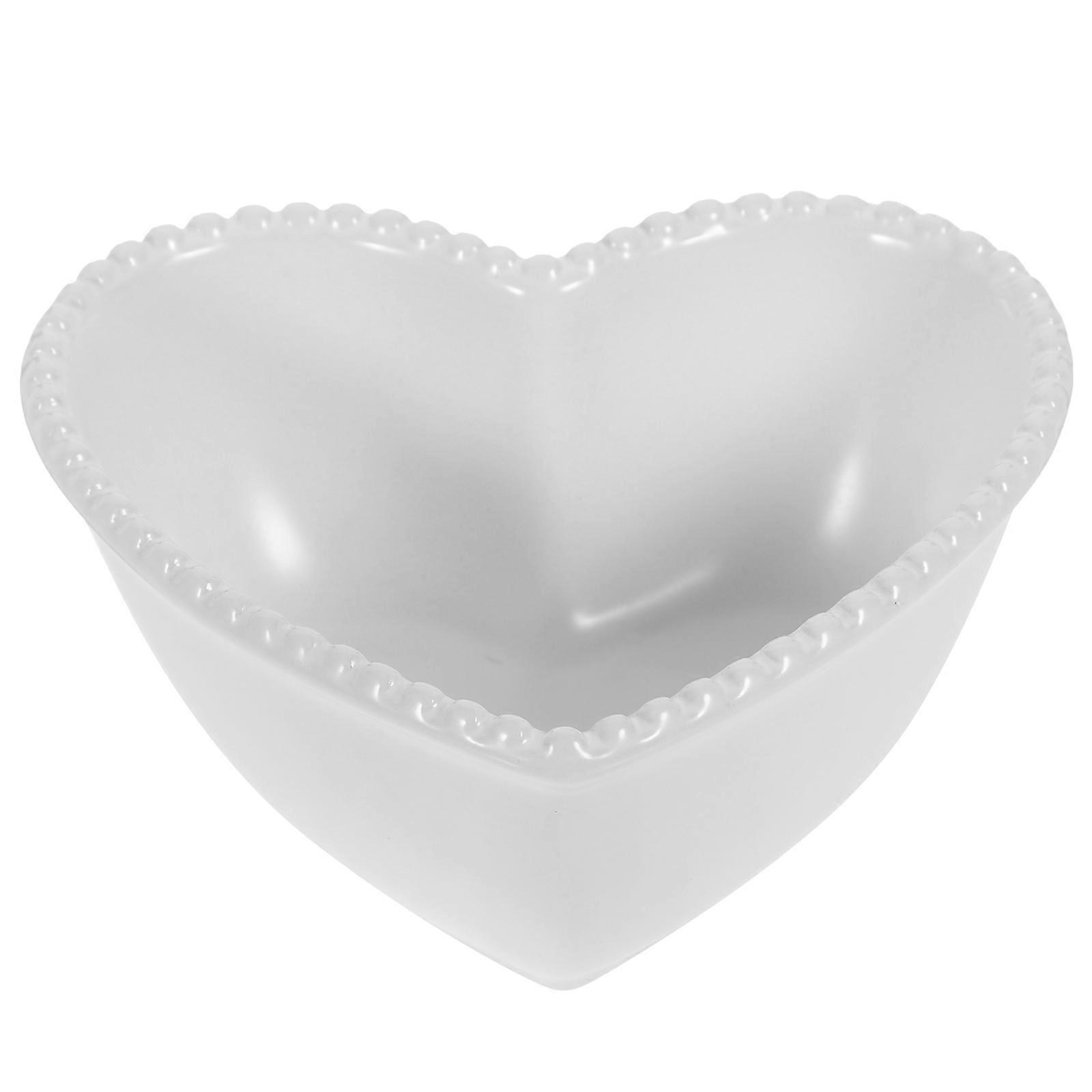 Heart Shaped Ceramic Bowls, Designed for Multi-Purpose Use, Beautiful Appearance