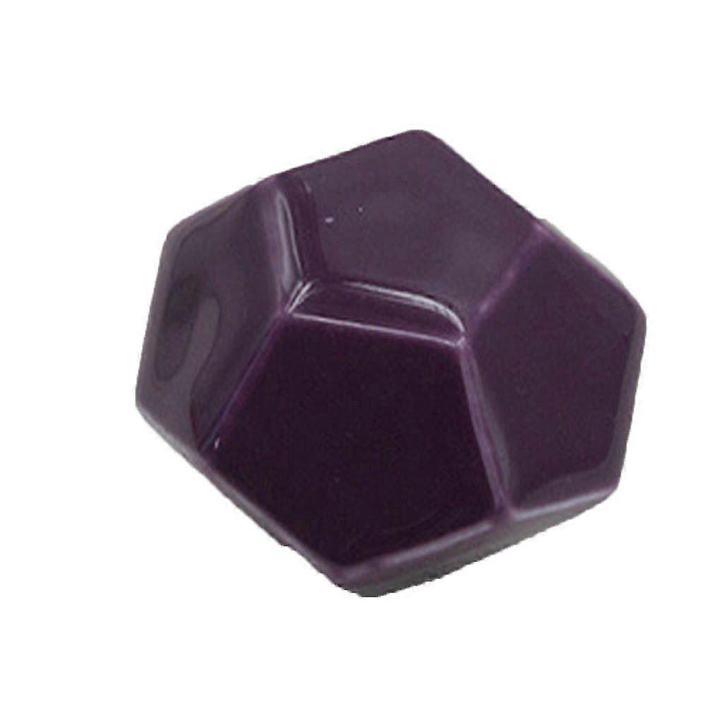 Haute qualité 1118 en céramique monotrou poignée de tiroir en diamant (violet)