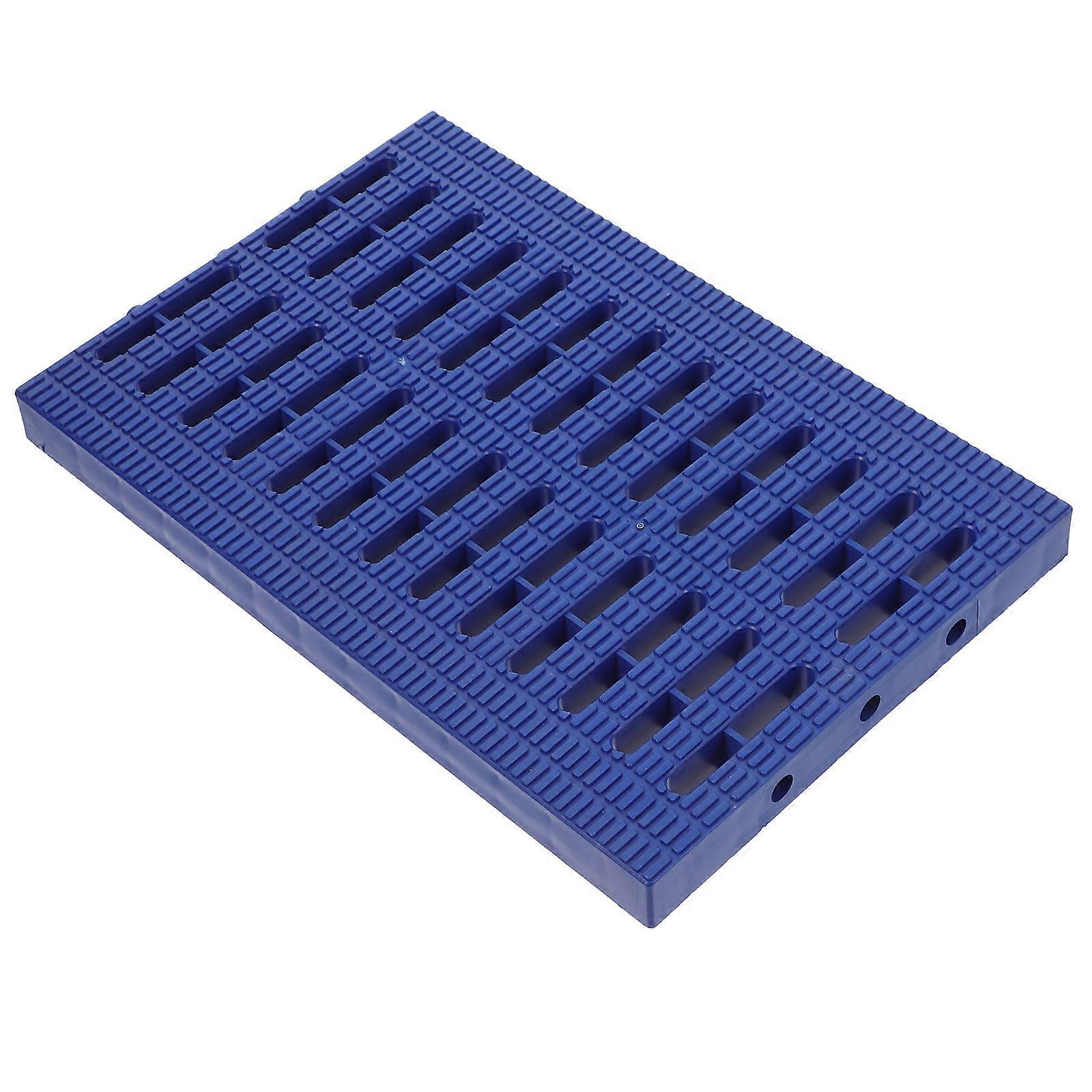PP Plastic Floor Drain Grate Blue for Sewer Surface Strainer with Low Maintenance Durability