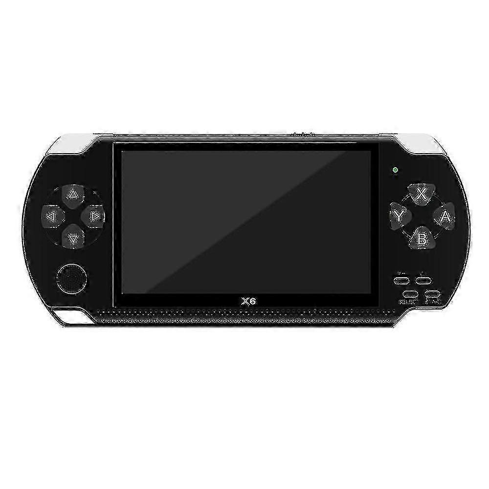 X6 4.3 Inch Handheld Game Console Player 10000 Games 32bit 8gb Support For Psp Game/video/e-book(bl