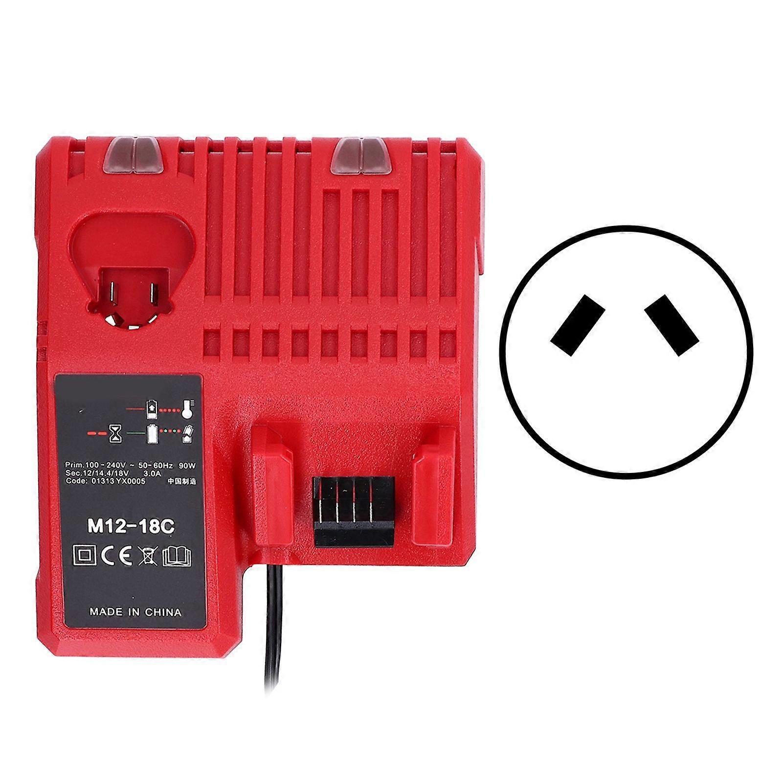 Hochwertiges Lithium-Akkuladegerät M12-18C für Milwaukee M12/M14/M18 Akku