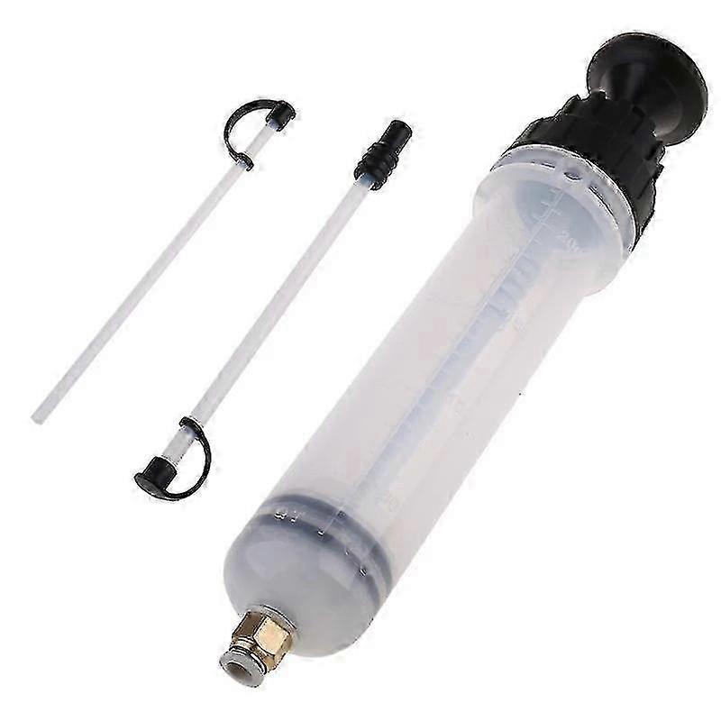 Oil Suction Syringe, 200ml Brake Fluid Extractor, Liquid Extraction and Filling Tool, Ideal for Fluid Transfer Applications