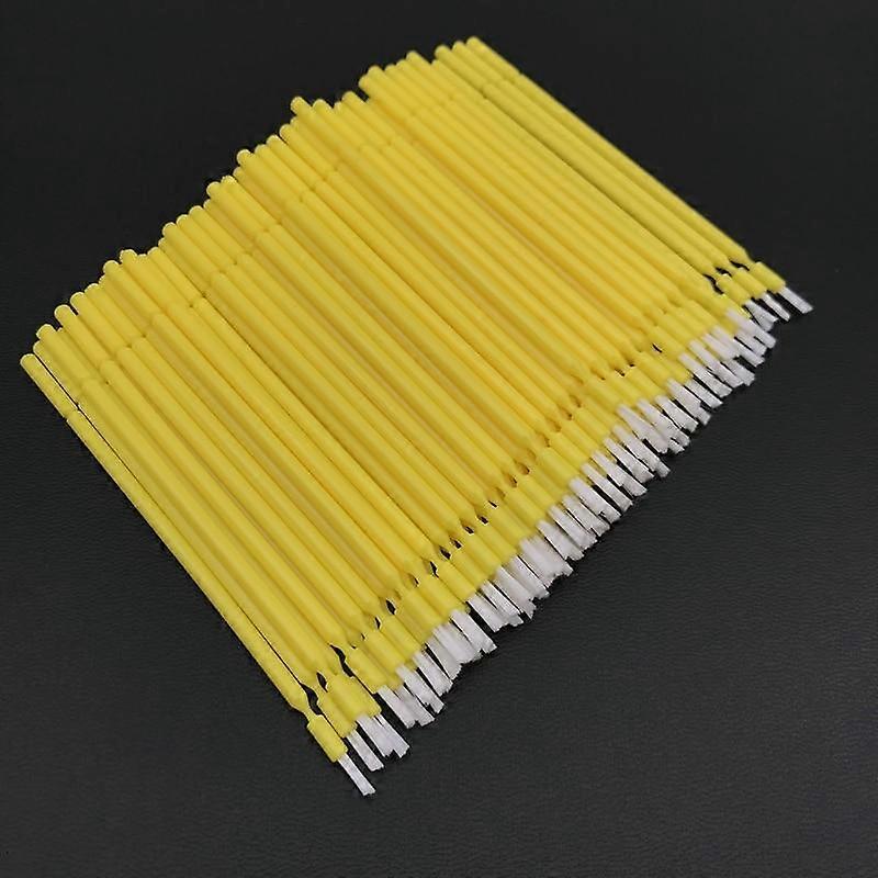 100pcs οδοντιατρική οδοντιατρική βούρτσα βουρτσών μικροϋπολογιστών εργαστηρίων μακράς μίας χρήσης