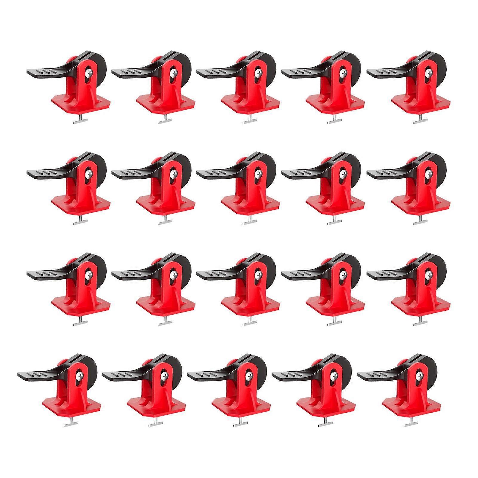 20x Tile Leveling System Kit,Flat Ceramic Tile Adjusters,Replaceable, Floor Wall
