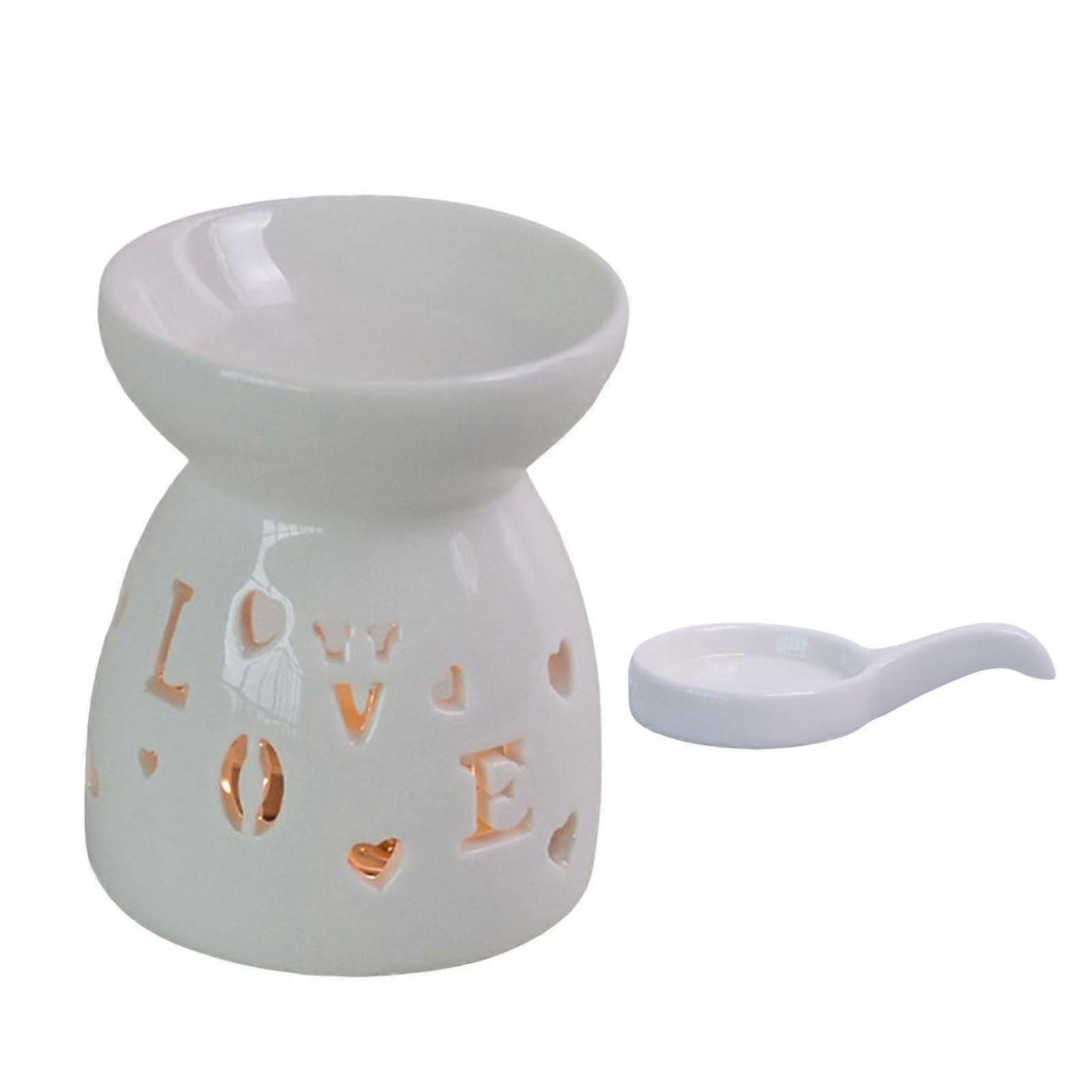 Ceramic Wax Warmer Aromatherapy Burner Scented Candle Diffuser Home Decor