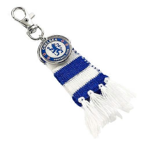 Chelsea FC Bar Scarf Bag Charm