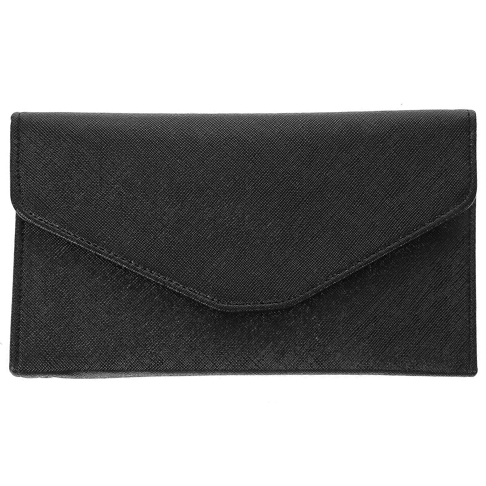 Portable Passport Holder Pu Leather Travel Accessories Storing Personal Belongings 1Set