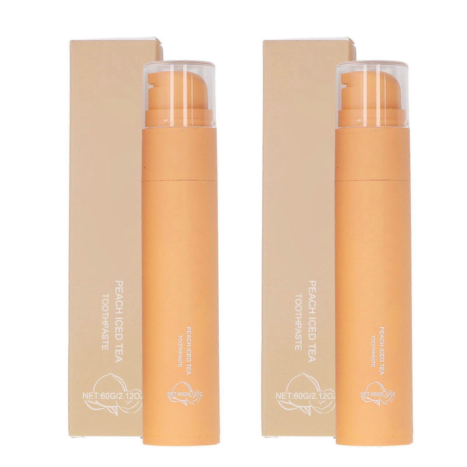 2025 Latest Model 2pcs 60g Whitening Toothpaste Gentle Teeth Cleaning Paste Fr...