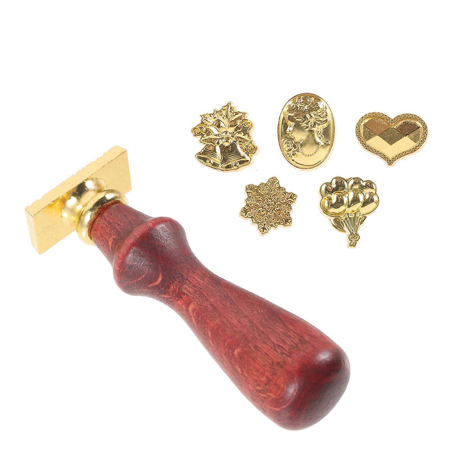 Wax Seal Kit with Handle – Perfect for DIY Crafts, Envelopes, Invitations, and Decor for Birthdays, Weddings, and Holidays