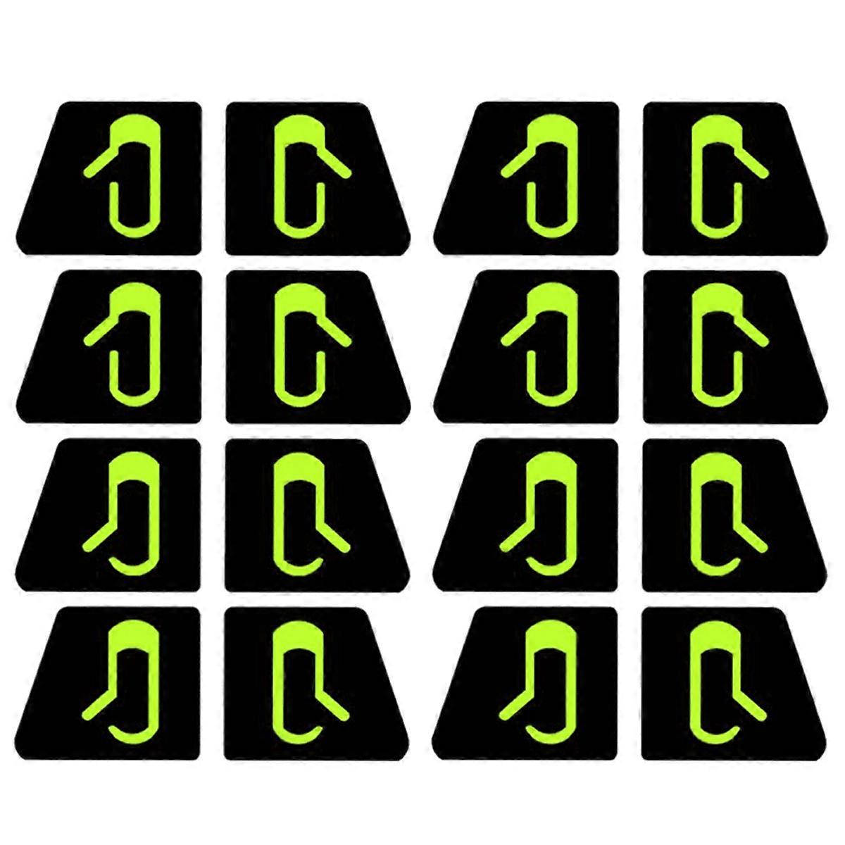 8Pcs/Set for Sticker Luminous Button Sticker Kit