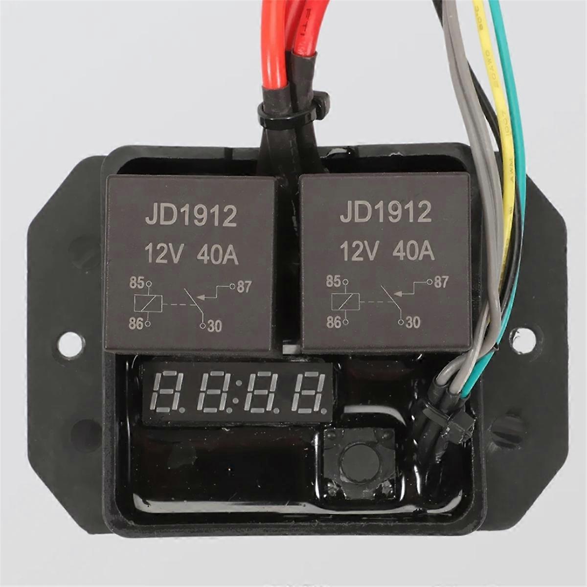 Temperature Range Digital Electric Thermatic Fan Switch Kit