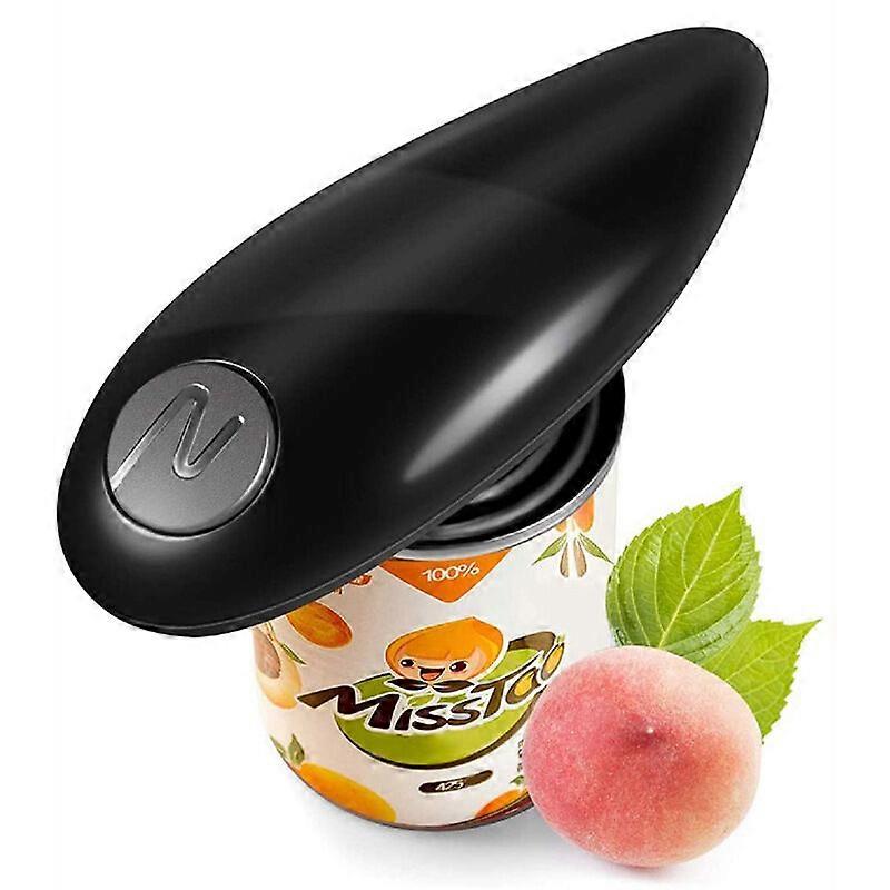 Automatic Jar Opener, One-Button Electric Can Opener, Flat and Smooth, for All Sizes of Round Cans