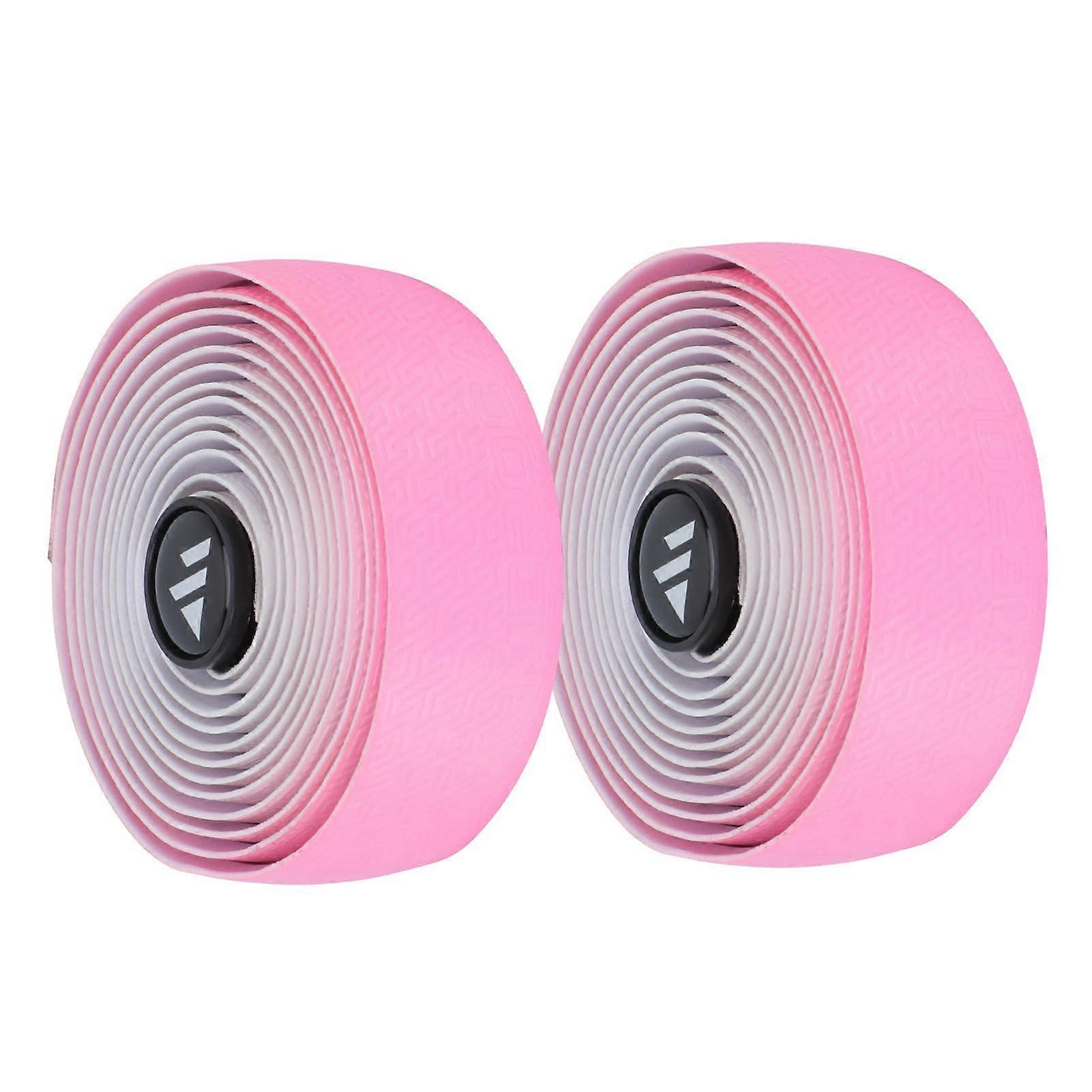 Bicycle Handlebar Tapes Two Rolls Two-Tone Gradient Pink Gradient For Road Bike MTB Urban Cycling
