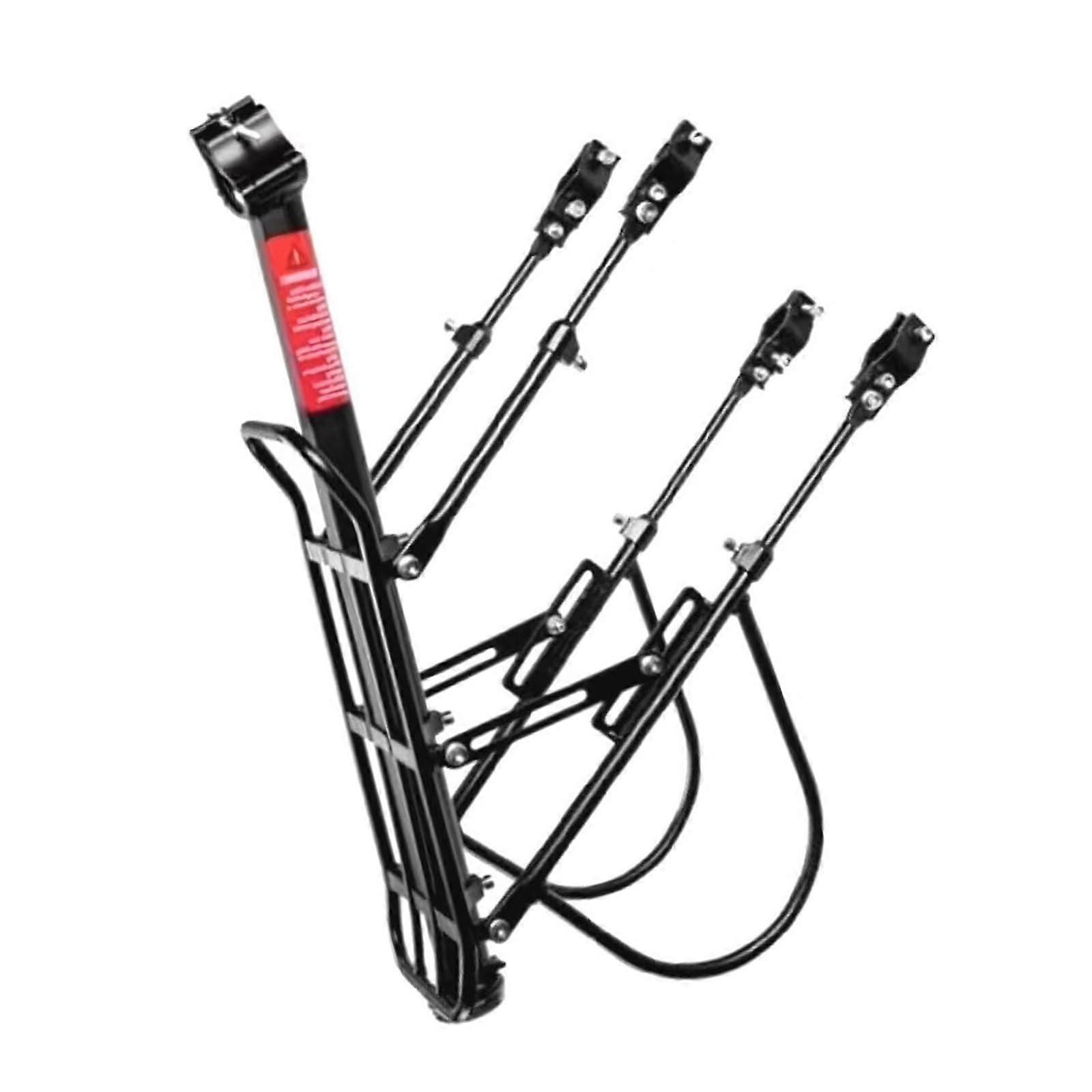Adjustable bicycle rack made of aluminum alloy, universal, suitable for mountain bikes and city bikes, heavyduty bicycle rack