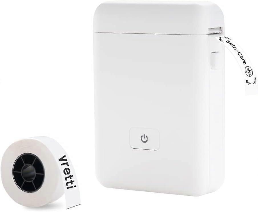 Self-Adhesive Label Printer, Bluetooth Adhesive Label Maker, for Home, School, Store, Name, Compatible with Android and iOS