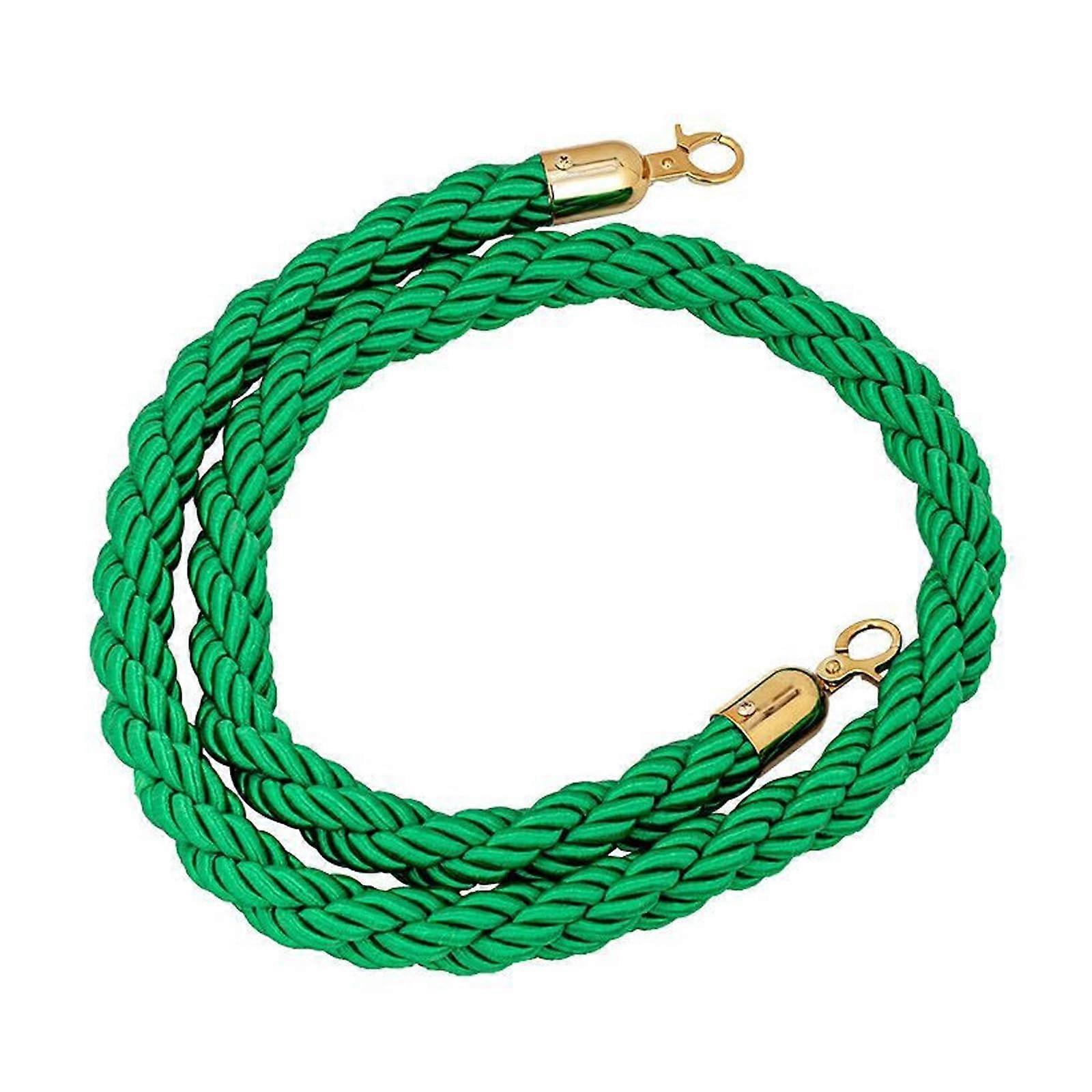 Stanchion Rope, Queue Rope, 1/1.5/2/2.5/3 m Queue Barrier with Hook, Support Rope Ref: 3365