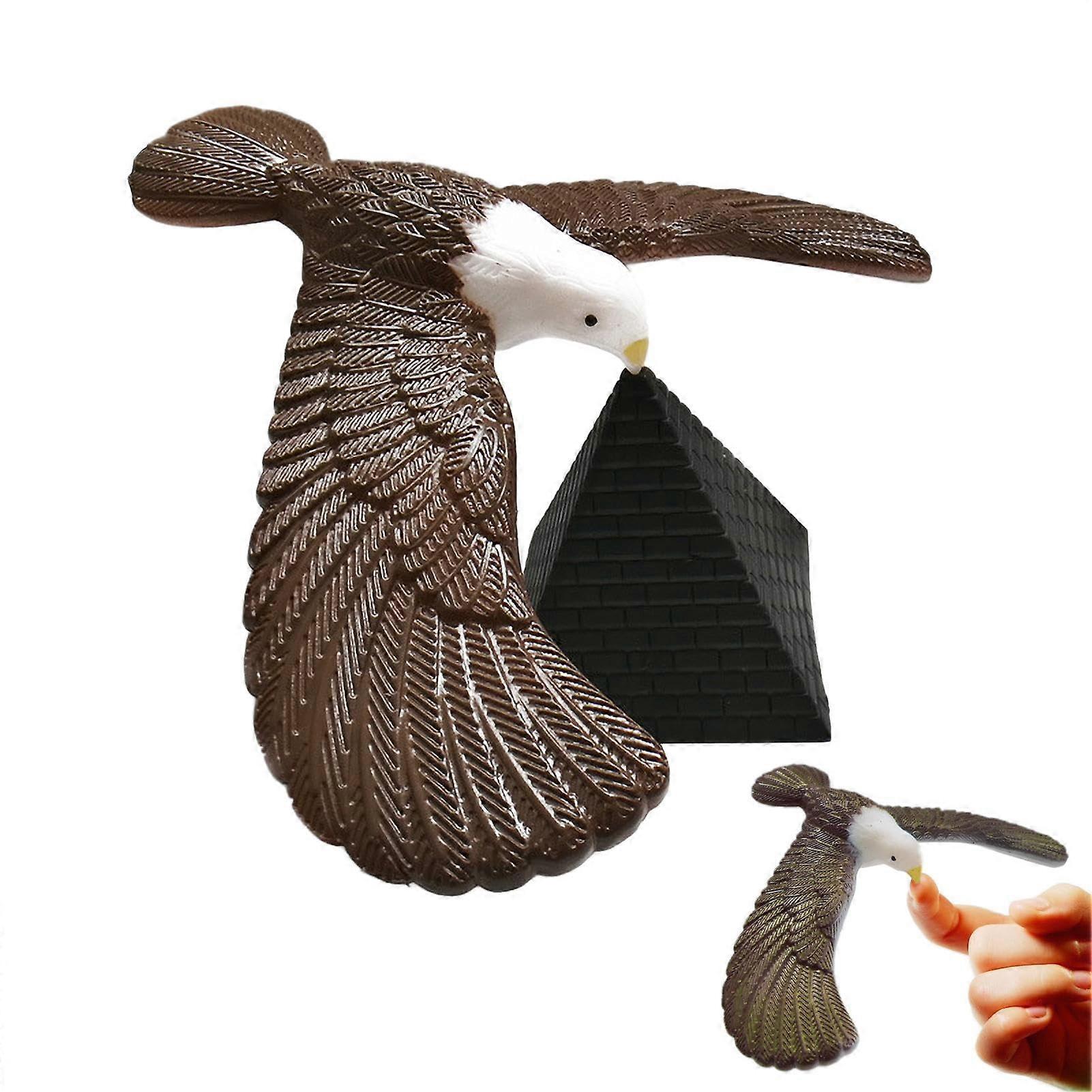 Balance Bird Finger Toy, Balancing Bird Toy, Gravity Bird Balance Toy, Novelty Party Trick, Funny Interactive Toy with Pyramid, Physical Finger Toys